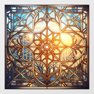 Frosted Geometric Harmony