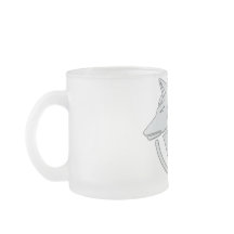 Frosted Glass Cerb Mug