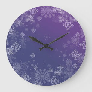 Frosted Large Clock