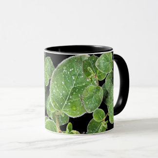 Frosted Leaves Mug