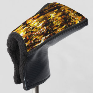 Frosted lights under ice sheet golf head cover