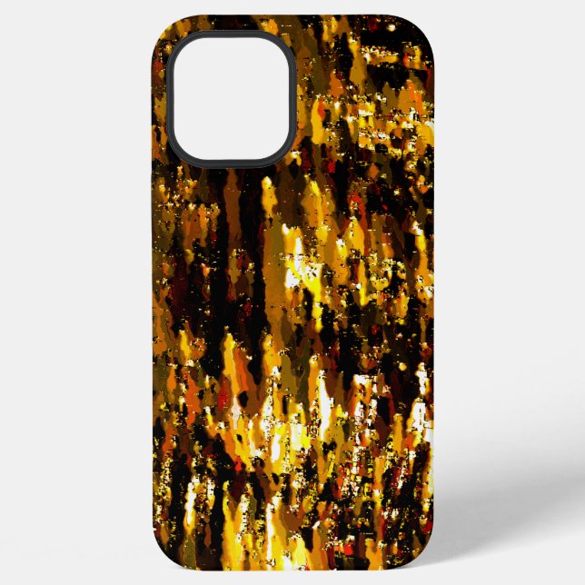 Frosted lights under ice sheet iPhone case (Back)