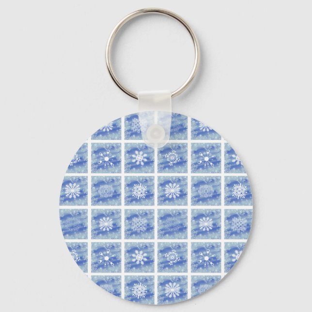 Frosted Panes I Key Ring (Front)