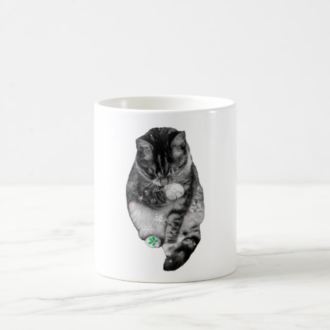 Frosted Paw Holiday Mug (Center)