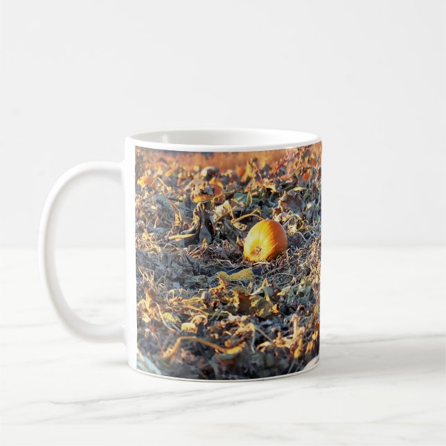 Frosted Pumpkin Patch  Coffee Mug (Left)