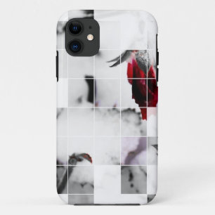 Frosted Rose/ Fall Meets Winter Photo Edit  iPhone 11 Case
