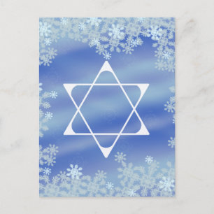 Frosted Star Postcard