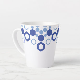 Frosted Symmetry Latte Mug