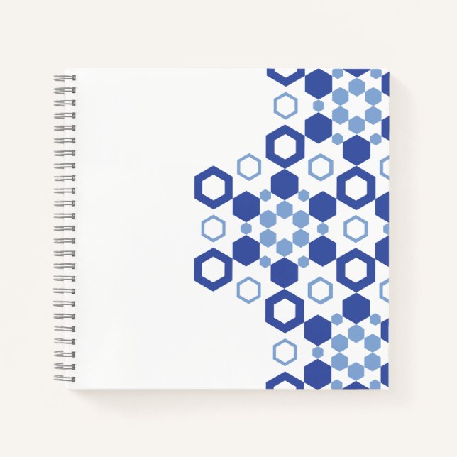 Frosted Symmetry Notebook (Front)