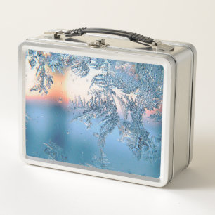 Frosted View Metal Lunch Box