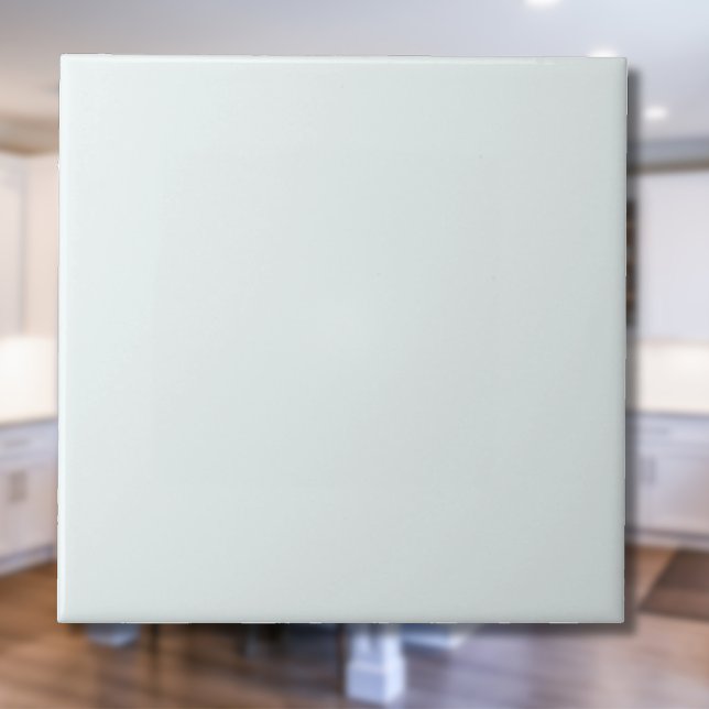 Frosted White Solid Colour | Classic Elegant Ceramic Tile (Creator Uploaded)