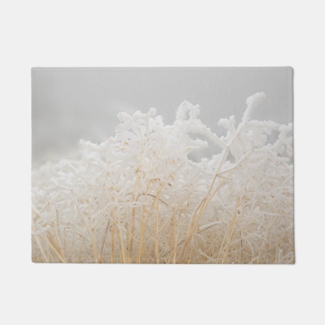 Frosted Winter Grasses Doormat (Front)