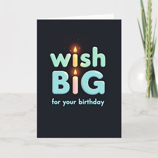 Frosted Wish Big Card (Front)