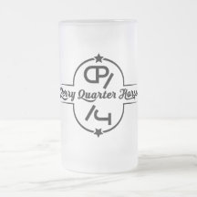 Frosted with black logo