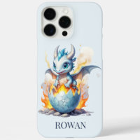 Frostfire Hatchling Personalised Blue Dragon