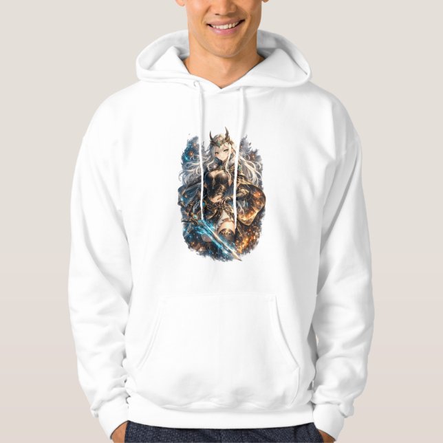 Frostfire Valkyrie Armor Hoodie (Front)