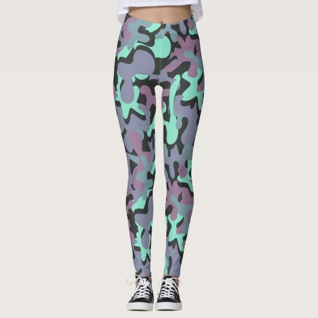 Frosting Signature Camo Leggings (Front)