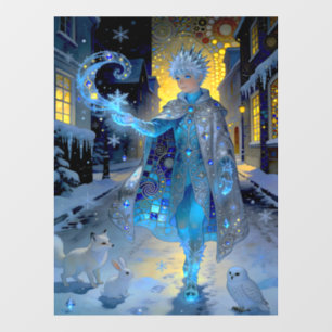 Frostmaker of a Moonlit Street – A Winter Portrait