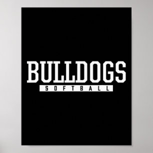 Frostproof Bulldogs Softll Hs Poster