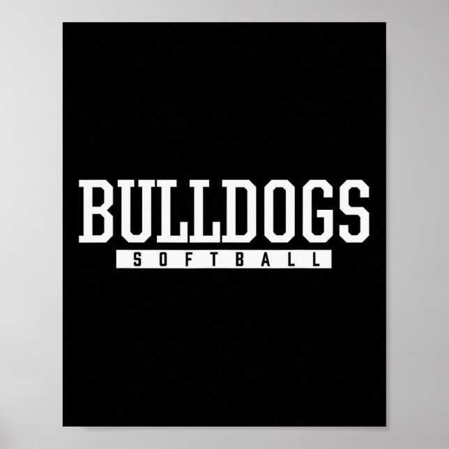 Frostproof Bulldogs Softll Hs  Poster (Front)