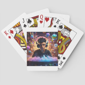 Frosty Beats Apparel - Chill Out in Style Playing Cards