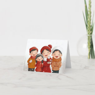 Frosty Festivities Holiday Card