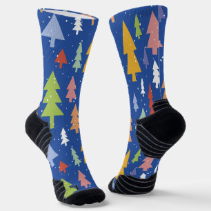 Frosty Forest Crew Socks