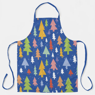 Frosty Forest Holiday Apron