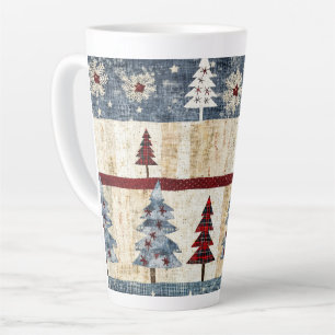 Frosty Forest  Latte Mug