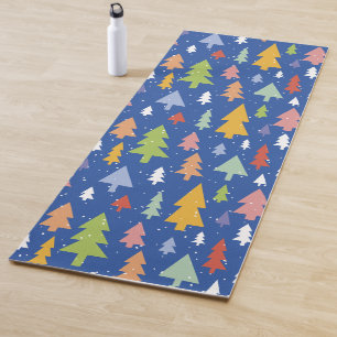 Frosty Forest Yoga Mat
