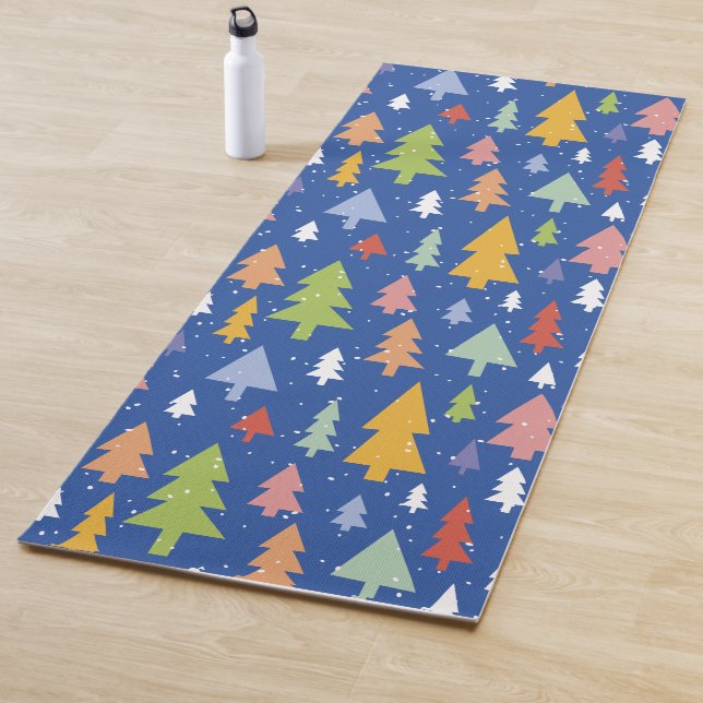 Frosty Forest Yoga Mat (In Situ)