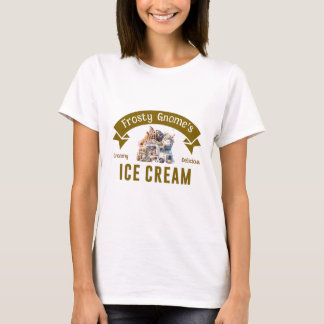 Frosty Gnomes Creamy Delicious Ice Cream T-Shirt