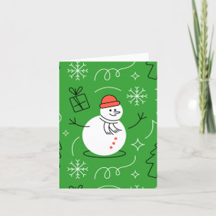 Frosty Greeting Card