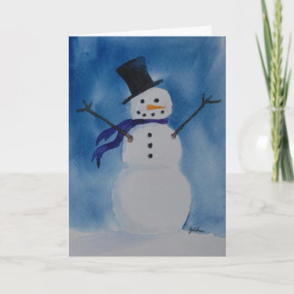 "Frosty" Holiday Card