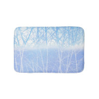 Frosty MIsty Trees Baby Blue