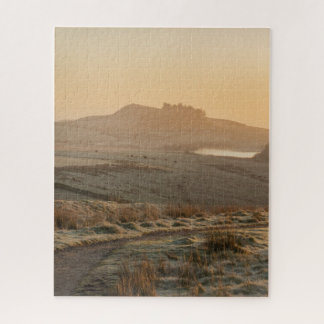 Frosty Morning at Steel Rigg Jigsaw Puzzle