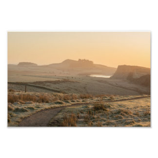 Frosty Morning at Steel Rigg Photo Print