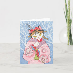 Frosty Morning note card