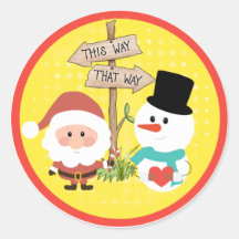Frosty or Santa? Which way to Christmas?