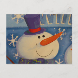 Frosty Postcard