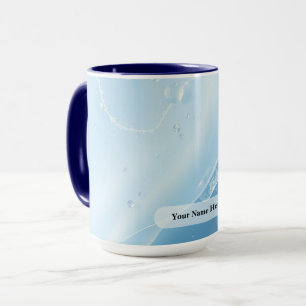 Frosty Silver Vein Flow Mug