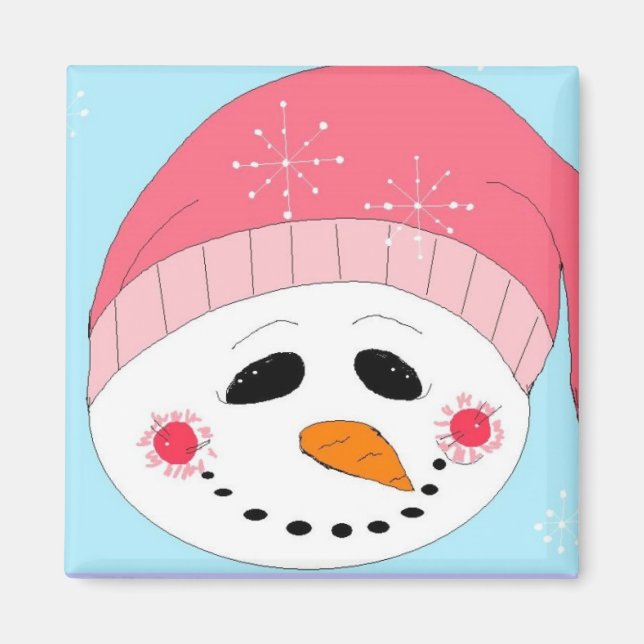 Frosty Smiles Magnet (Front)