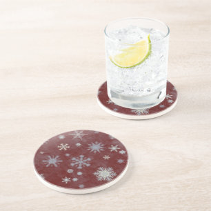 Frosty Snowflake Coaster
