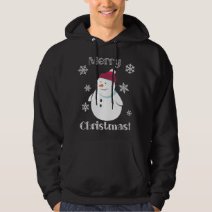 Frosty Snowman Cute Animal Merry Christmas Hoodie