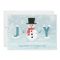 Frosty Snowman Winter Wonderland Joy Christmas