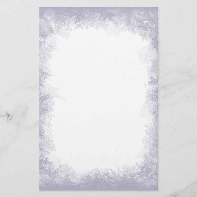 Frosty Stationery (Front)