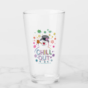 Frosty the Snowman™   "Chill Out" Rainbow Colors Glass