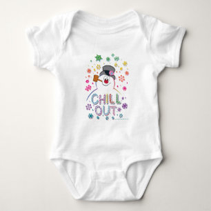 Frosty the Snowman™   "Chill Out" Rainbow Colours Baby Bodysuit
