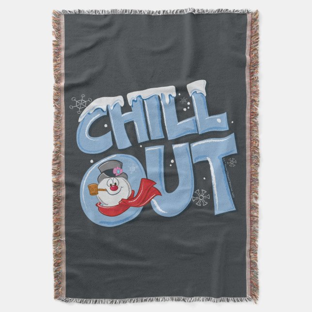 Frosty the Snowman™ | Chill Out Throw Blanket (Front Vertical)