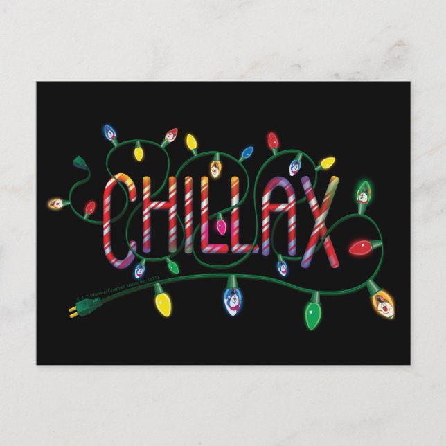Frosty the Snowman™ | "Chillax" Holiday Lights (Front)